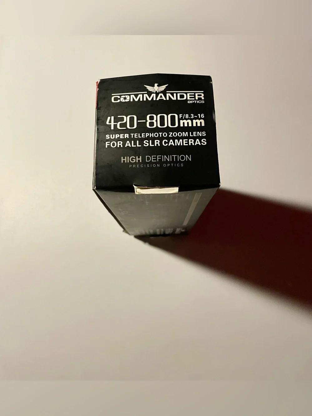 Commander Optics 420-800mm f/8.3-16 Super Telephoto SLR Zoom Camera Lens NIB